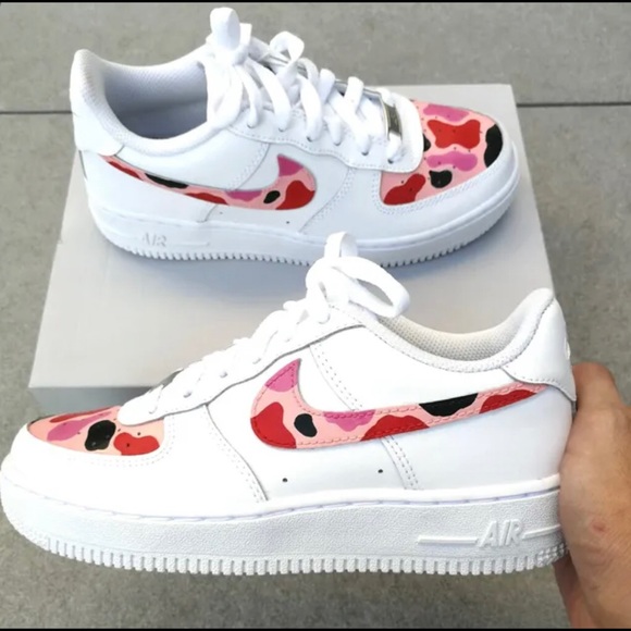 “Camo” Nike Air Force 1s (Custom Made/Painted) - Picture 8 of 8